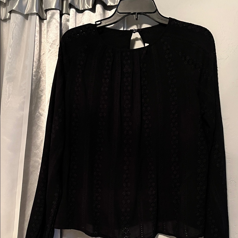 Chic Black Women's Blouse